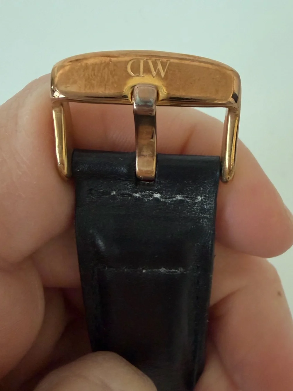 Daniel Wellington Classic Sheffield 40mm Watch in Rose Gold & Black Leather